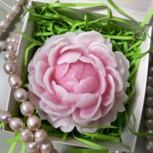 Peony soap flower - Weddings & Guest Favours