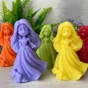 spa gift for girls - handmade princess soap