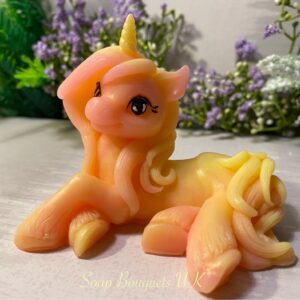 Unicorn Gift - handmade vegan soap gift for kids
