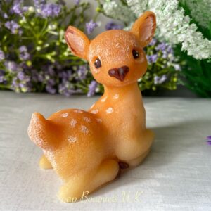 Baby Reindeer gift - handmade vegan animal-shaped soap