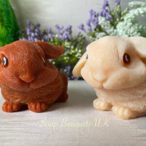 cute rabbit soap - easter soap gift