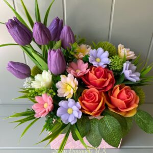 Birthday Gift for Her – Spa gift for her - Large Soap Flower Bouquet