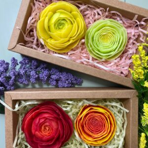 Ranunculus Soap Flowers