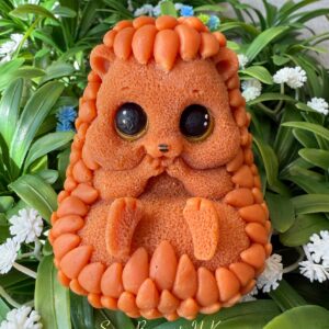 Hedgehog soap gift – handmade soap for woodland lovers