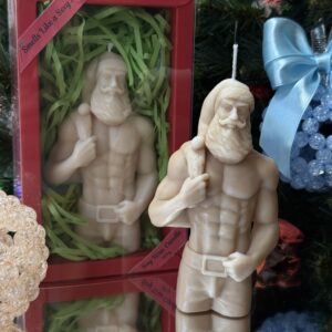 Sexy Santa Candle – Funny Christmas Candle Gift for Her UK